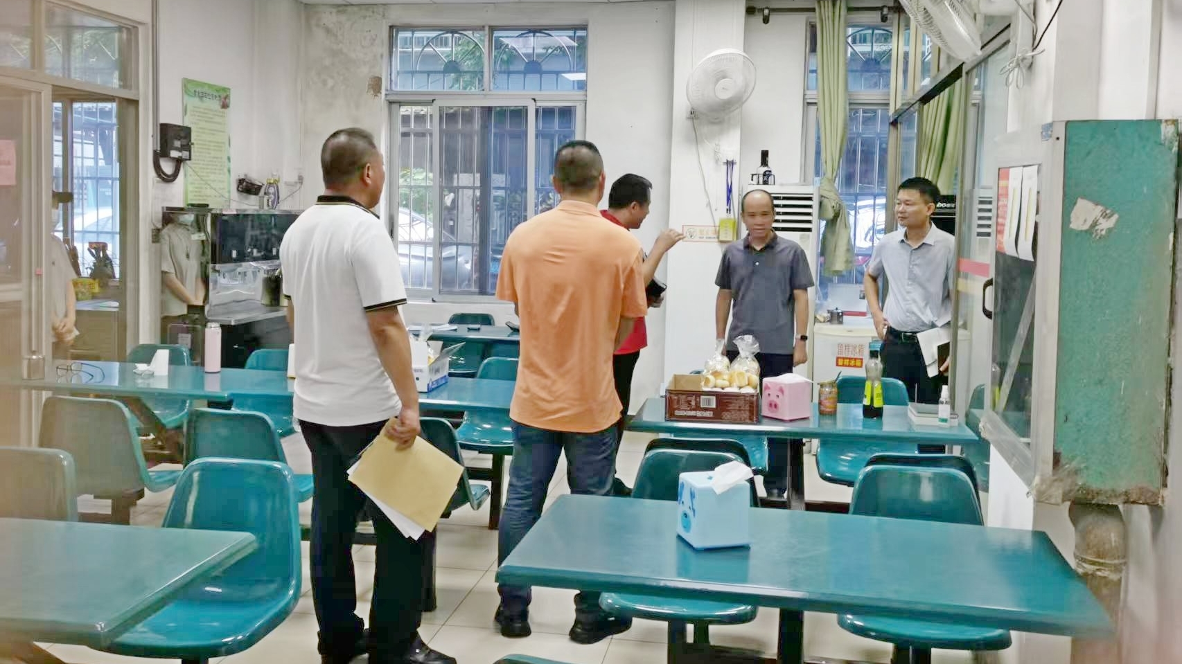 图为检查指导现场图片